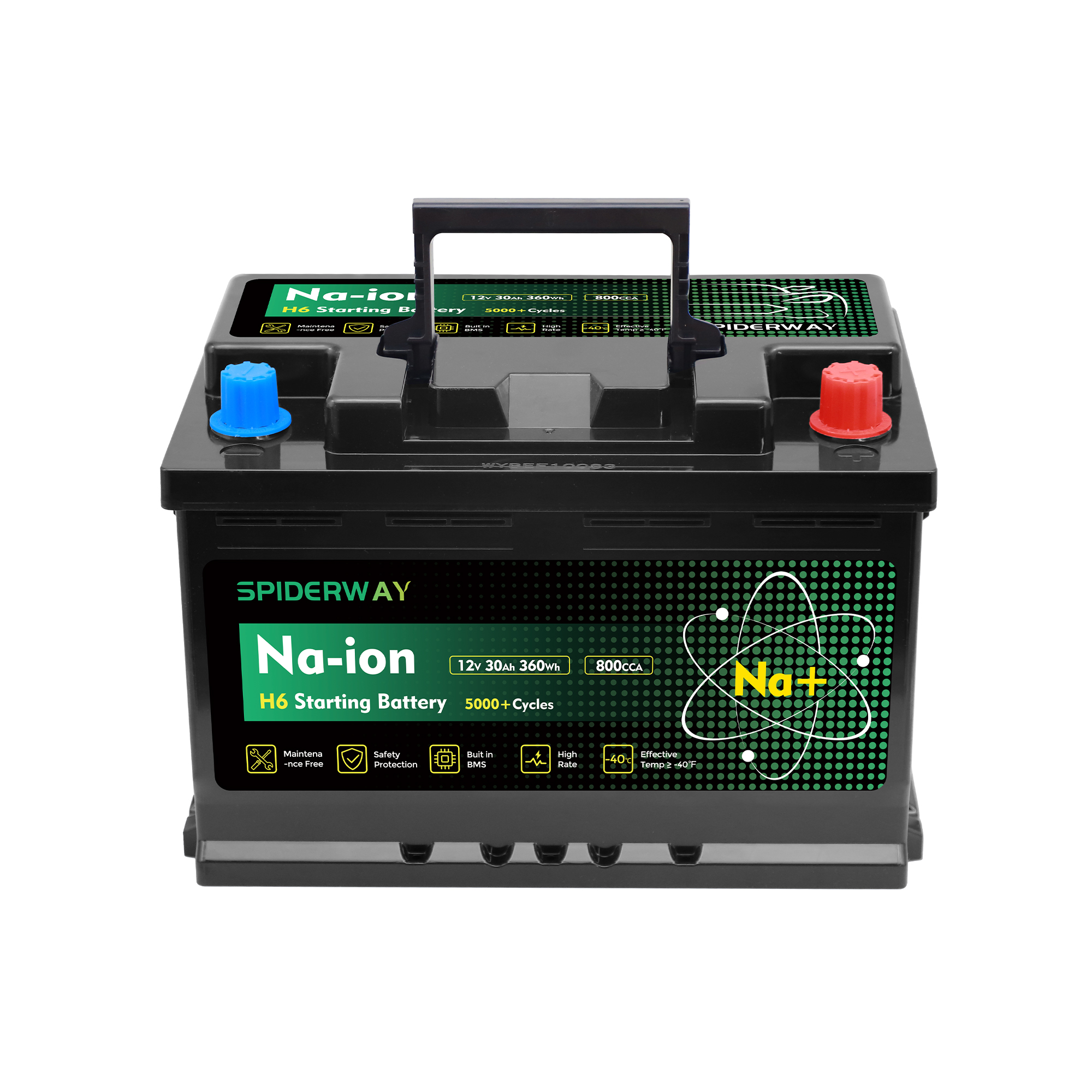 12V Sodium-Ion Automotive Starter Battery