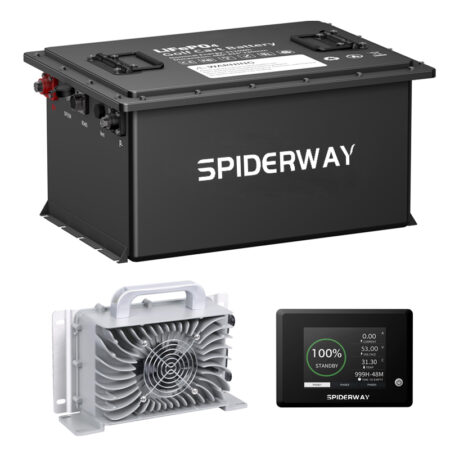 Upgrade your golf cart with a high-performance 48V 105Ah LiFePO4 lithium battery, delivering longer lifespan, faster charging, and zero maintenance. Designed for Club Car, EZGO, ICON, and Yamaha, this battery ensures more power, better efficiency, and lower long-term cost.