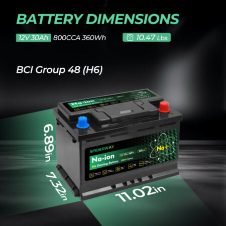 12V Sodium-Ion Automotive Starter Battery