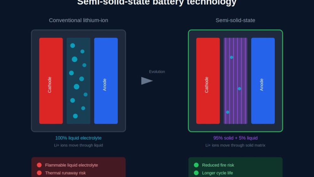 White Paper: Transitioning from Liquid to Semi-Solid State Batteries