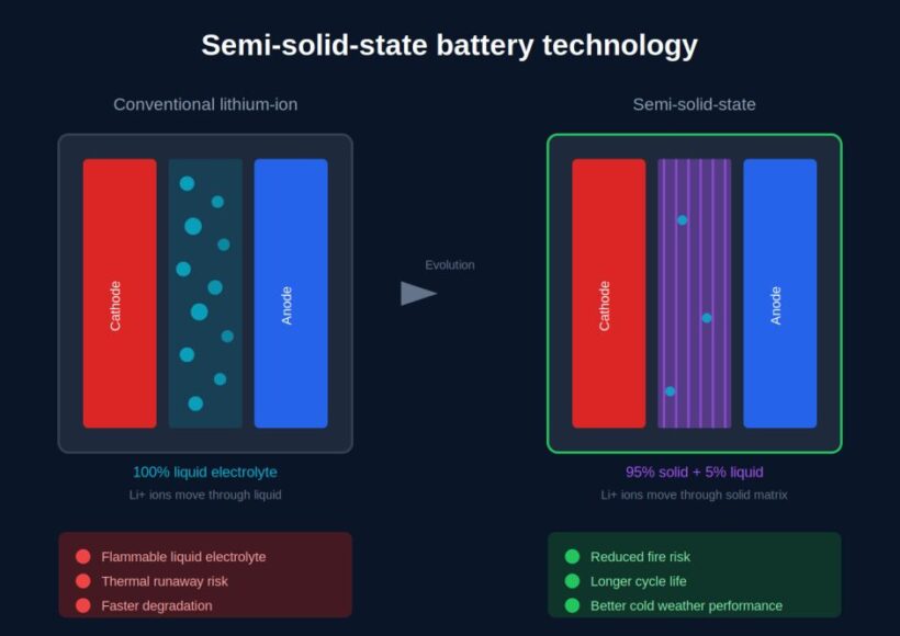 White Paper: Transitioning from Liquid to Semi-Solid State Batteries