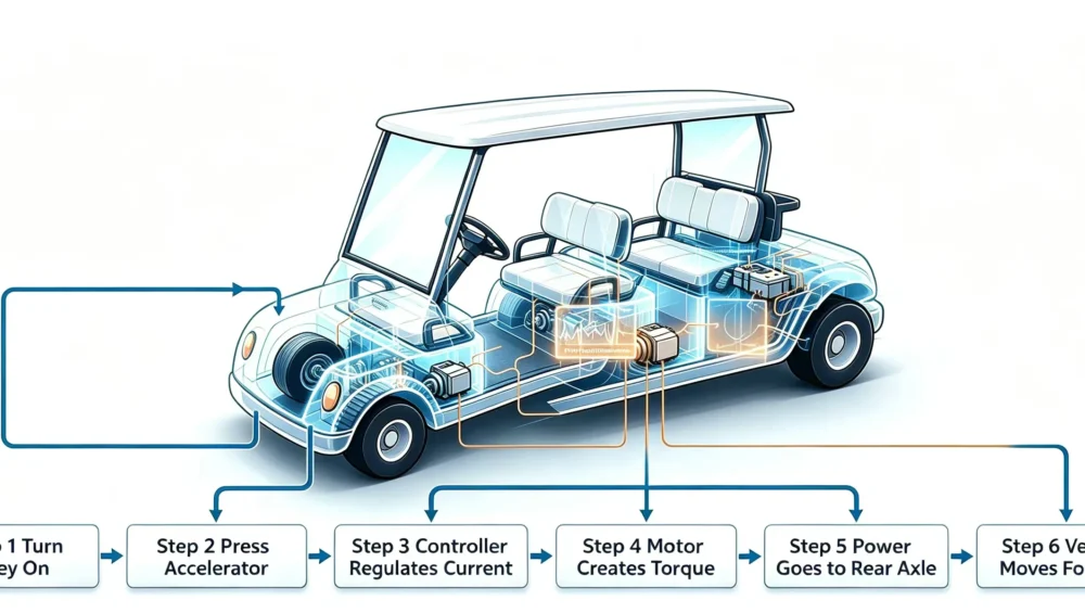 Electric Golf Cart Workflow