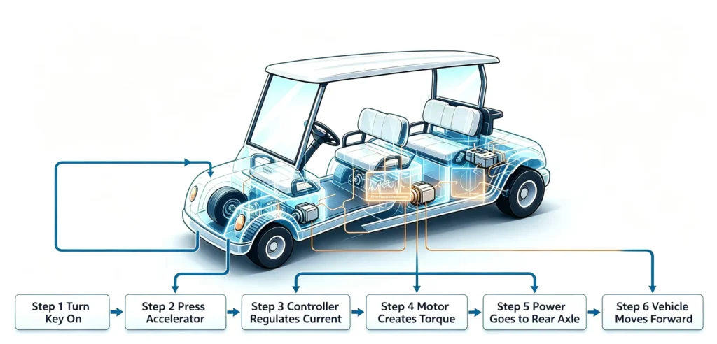 Electric Golf Cart Workflow