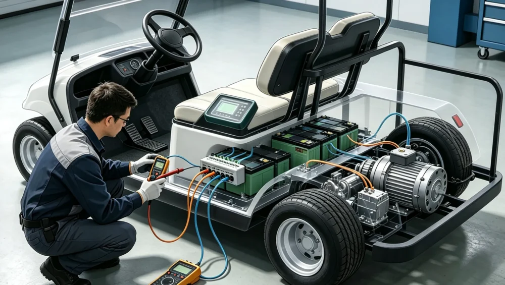 How to Test Golf Cart Controller with Multimeter