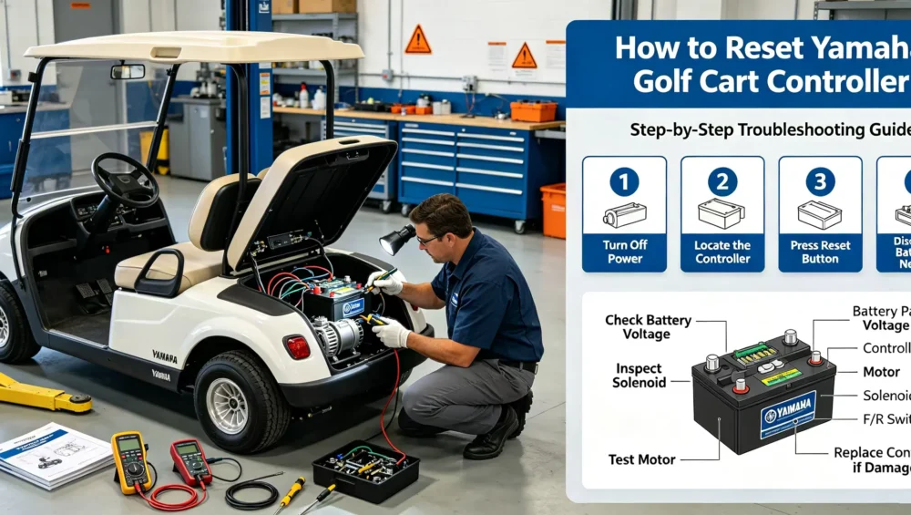 How to Reset Yamaha Golf Cart Controller