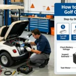 How to Reset Yamaha Golf Cart Controller