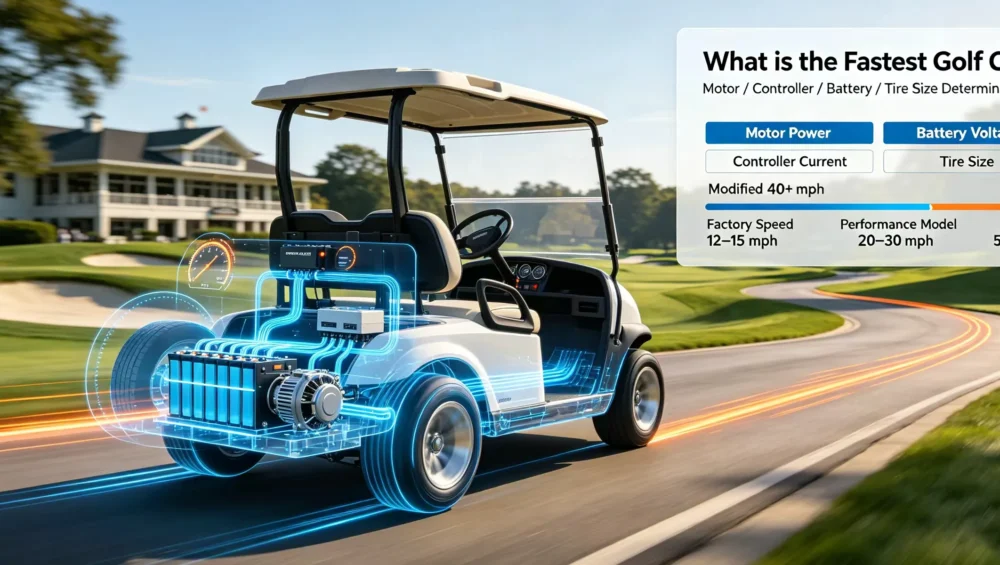 What is the Fastest Golf Cart?
