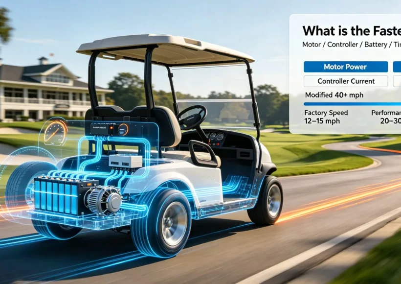 What is the Fastest Golf Cart?