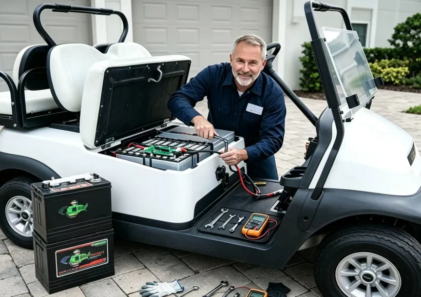 How to Convert Club Car to Lithium Battery