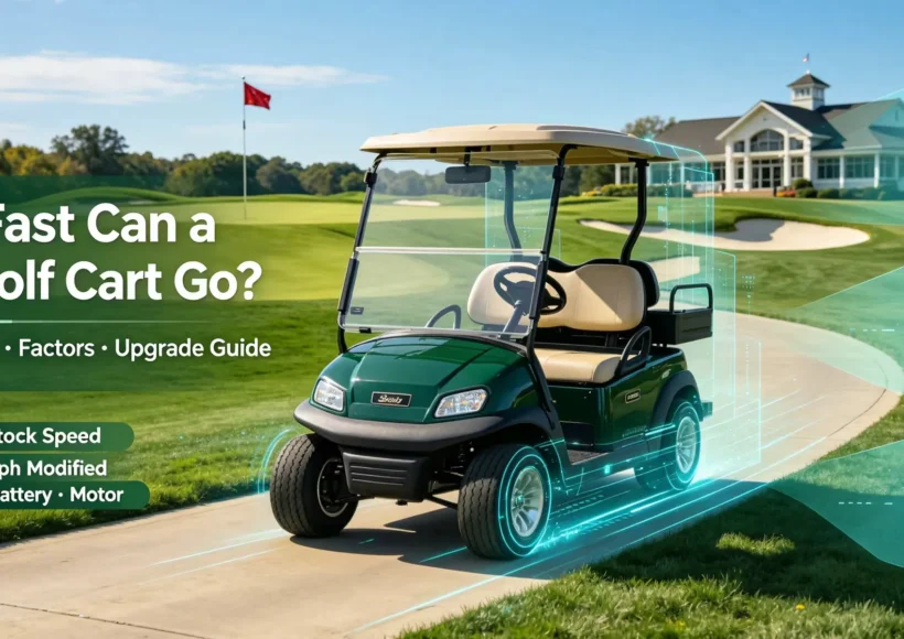 How Fast Can a 36V Golf Cart Go?
